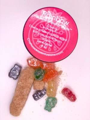 rainbow gummi spill web