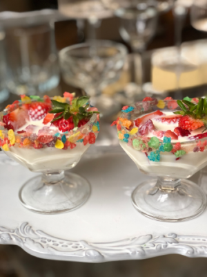 Mexican Strawberries and cream