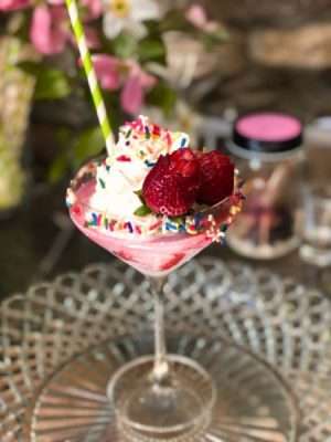 boozy ice cream sundae