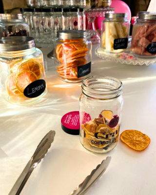 Craft cocktail infusion bar event photo